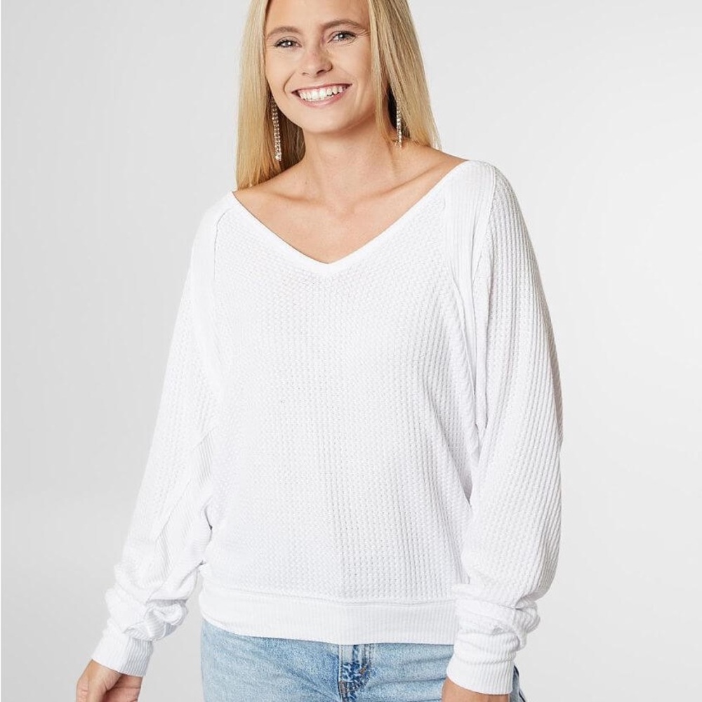 NWT Free People We the Free Santa Clara Thermal Top